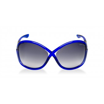 TOM FORD Whitney 0009 TRANSPARENT DARK BLUE/GREY SHADED