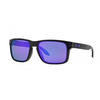 Oakley 9102 HOLBROOK Matte Black \ Violet Iridium (Julian Wilson)