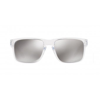 Oakley 9102 HOLBROOK POLISHED CLEAR/SILVER POLARIZED