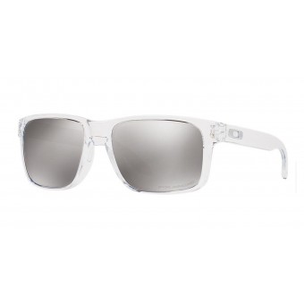 Oakley 9102 HOLBROOK POLISHED CLEAR/SILVER POLARIZED