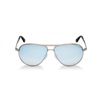 TOM FORD Marko 0144 LIGHT RUTHENIUM BLACK/AZURE MIRROR