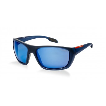 Prada Linea Rossa 01OS avio blue/blue mirror
