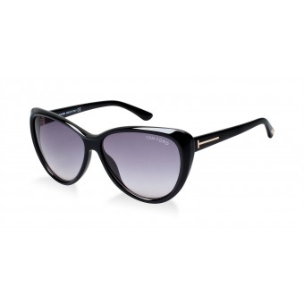 TOM FORD Malin 0230 BLACK/GREY SHADED (