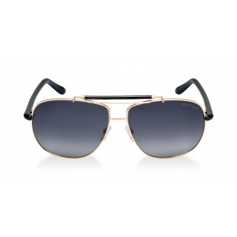 TOM FORD Adrian 0243 GOLD BLACK/GREY SHADED POLARIZED
