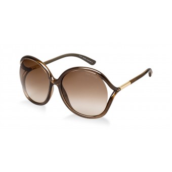 TOM FORD Rhi 0252 BROWN/BROWN SHADED 