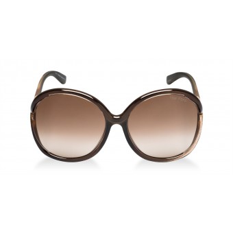TOM FORD Rhi 0252 BROWN/BROWN SHADED 