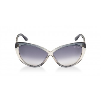TOM FORD Madison 0253 SMOKE SHADED TRANSPARENT GREY/GREY SHADED