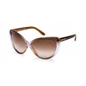 TOM FORD Madison 0253 SHADED BROWN VIOLET PINK/MAUVE SHADED MIRROR