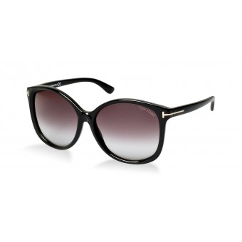 TOM FORD Alicia 0275 BLACK/SMOKE SHADED 