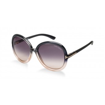 TOM FORD Candice 0276 SMOKE SHADED TRANSPARENT GREY/GREY SHADED