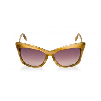 TOM FORD Lana 0280 STRIPED LIGHT BROWN/BROWN SHADE