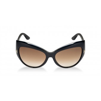 TOM FORD Bardot 0284 BLACK/BROWN SHADED