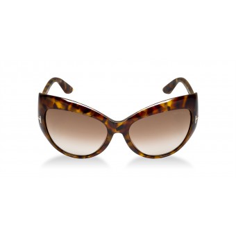 TOM FORD Bardot 0284 HAVANA/BROWN SHADED