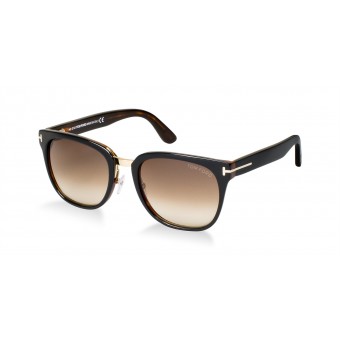 TOM FORD Rock 0290 BLACK GOLD DARK HAVANA/BROWN SHADED