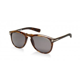 TOM FORD Flynn 0291 DARK HAVANA/GREY GREEN POLARIZED