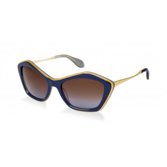 Miù Miù 02OS DARK BLUE/BROWN SHADED
