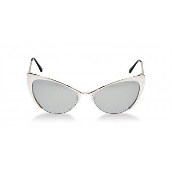 TOM FORD Nastasya 0304 SHINY PALLADIUM/GREY SILVER MIRROR