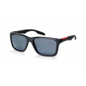 Prada Linea Rossa 04OS shiny black/polarized grey