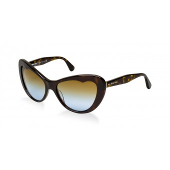 Miù Miù 04OS HAVANA/BROWN SHADED AZURE