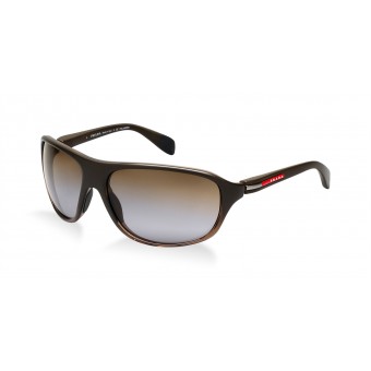 Prada Linea Rossa 06NS brown shaded transparent light brown/brown shaded 