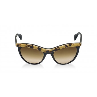 Prada 06PS BLACK SPOTTED HAVANA/BROWN SHADED
