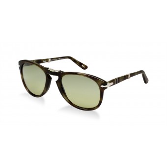 Persol 0714 STRIPED DOVE/OLIVE SAGE SHADED PHOTOCHROMIC POLARIZED