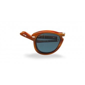 Persol 0714 STRIPED NUT/BLUE GREY PHOTOCHROMIC POLARIZED 
