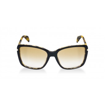 Prada 14PS BLACK HAVANA/BROWN SHADED
