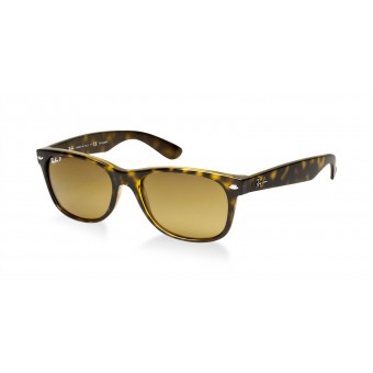 Ray Ban 2132 Wayfarer DARK HAVANA/BROWN POLARIZED