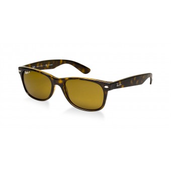 Ray Ban 2132 Wayfarer DARK HAVANA/BROWN POLARIZED