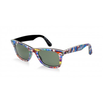 Ray Ban 2140 Patchwork PATCH WORK ON BLACK/GREY GREEN