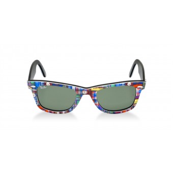 Ray Ban 2140 Patchwork PATCH WORK ON BLACK/GREY GREEN