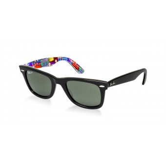 Ray Ban 2140 Patchwork BLACK ON PATCH WORK/GREY GREEN