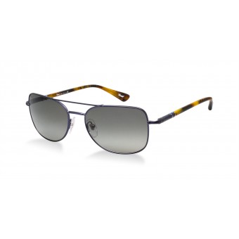 PERSOL 2420 MATTE DARK BLUE/GREY SHADED