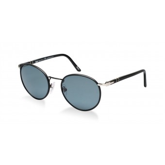 PERSOL 2422 SHINY BLACK/GREY POLARIZED