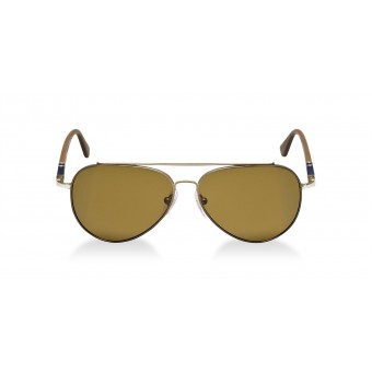 PERSOL 2424 MATTE BROWN/BROWN POLARIZED