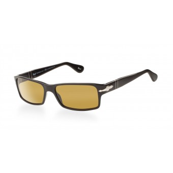 PERSOL 2747 BLACK/PHOTOCHROMATIC POLARIZED ANTI-GLARING YELLOW GREEN 