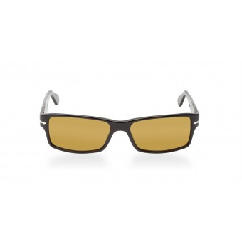 PERSOL 2747 BLACK/PHOTOCHROMATIC POLARIZED ANTI-GLARING YELLOW GREEN 