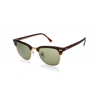 Ray Ban 3016 Clubmaster MOCK TORTOISE GOLD/GREY GREEN