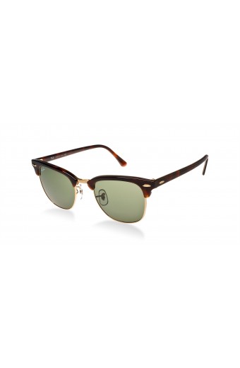 Ray Ban 3016 Clubmaster MOCK TORTOISE GOLD/GREY GREEN