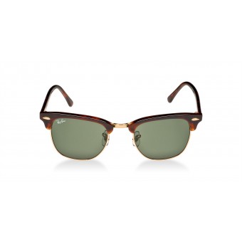 Ray Ban 3016 Clubmaster MOCK TORTOISE GOLD/GREY GREEN