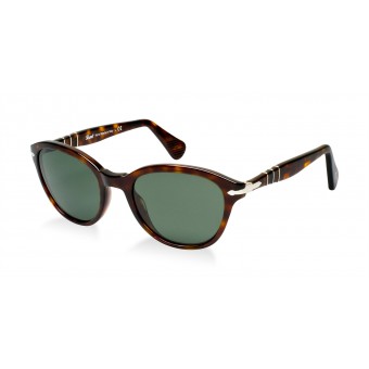 PERSOL 3025 HAVANA/GREY GREEN