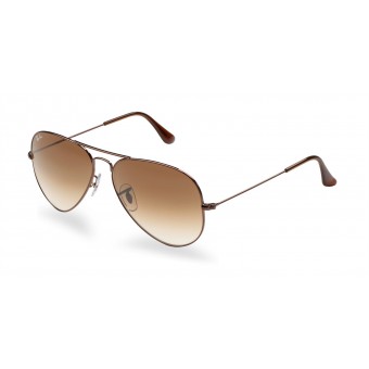 Ray Ban 3025 Aviator DARK BROWN/BROWN SHADED