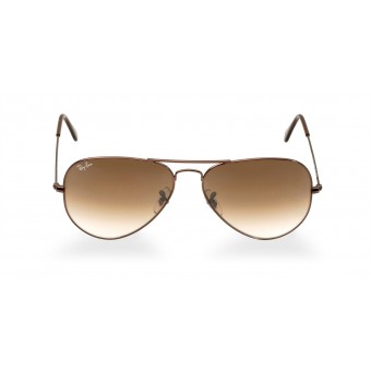 Ray Ban 3025 Aviator DARK BROWN/BROWN SHADED