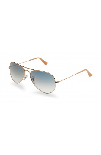 Ray Ban 3025 Aviator GOLD/BLUE SHADED