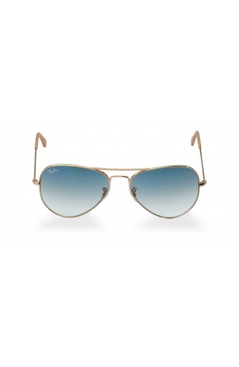 Ray Ban 3025 Aviator GOLD/BLUE SHADED