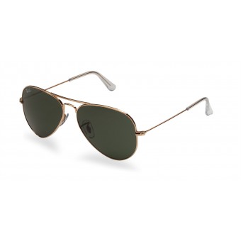 Ray Ban 3025 Aviator GOLD/GREY GREEN