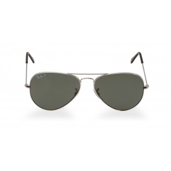Ray Ban 3025 Aviator SILVER/GREY SHADED (