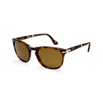 PERSOL 3028 STRIPED BROWN/BROWN