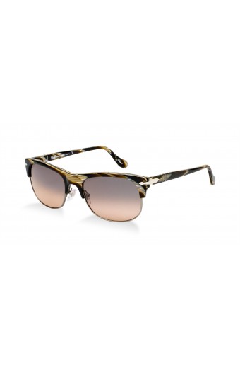 PERSOL 3034 GREY HORN/GREY PINK SHADED